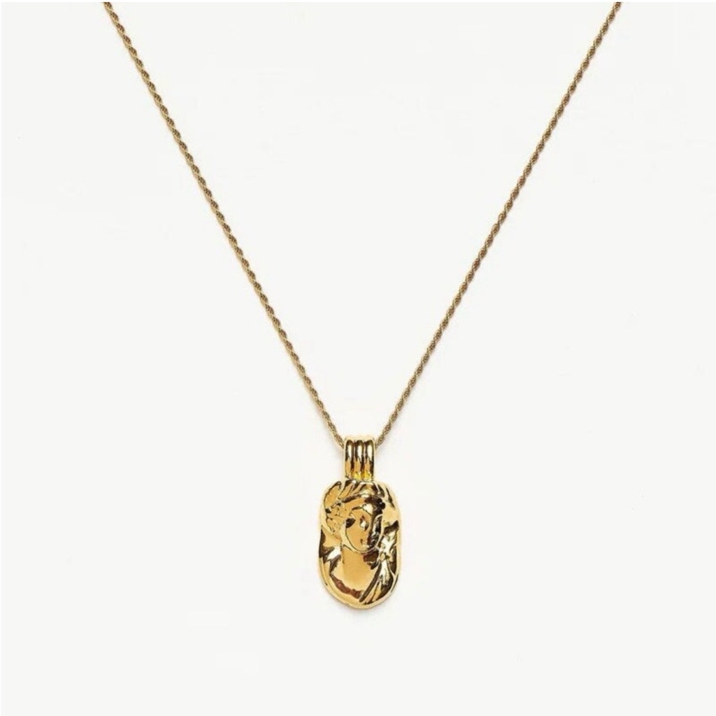 Lucy Williams X Missoma Gold Cameo Pendant Necklace